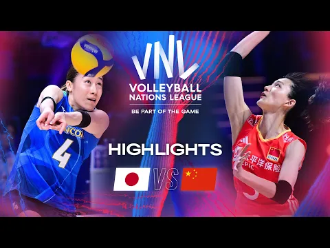 Download MP3 🇯🇵 JPN vs. 🇨🇳 CHN - Highlights | Week 2 | Women's VNL 2024