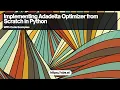 Implementing AdagradT lectured Adadelta Optimizer in Python