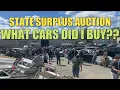 Buying Cars From The State Surplus Auction