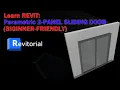 Revit Tutorial How to Create a Parametric 2-Panel Sliding Door