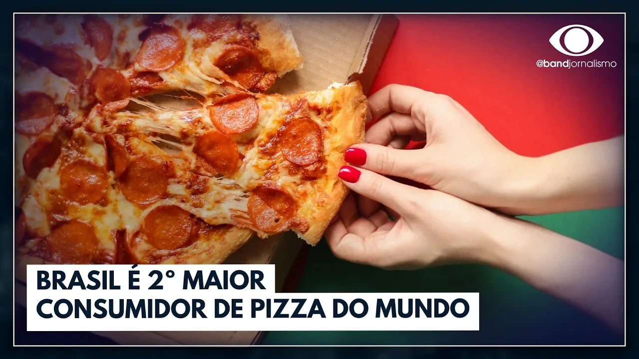 Brasil é 2º maior consumidor de pizza do mundo | Jornal da Band