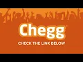 HOW TO CHEGG ANSWERS FOR FREE
