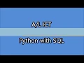 ICT - Python SQL
