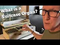 What is a suitcase companion organ? Vintage fan organ demonstration.