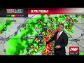 First Alert Forecast Rain and storms likely later this afternoon and evening