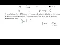 Solve Uniform Motion Applications