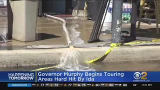 Gov Murphy Begins Touring Areas Hard Hit By Ida