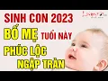 Sinh Con Nam 2023 Quy Mao Bo Me Tuoi Nay Se DAI CAT DAI LOI Huong Tron Loc Troi - Sinh Con Hop Tuoi