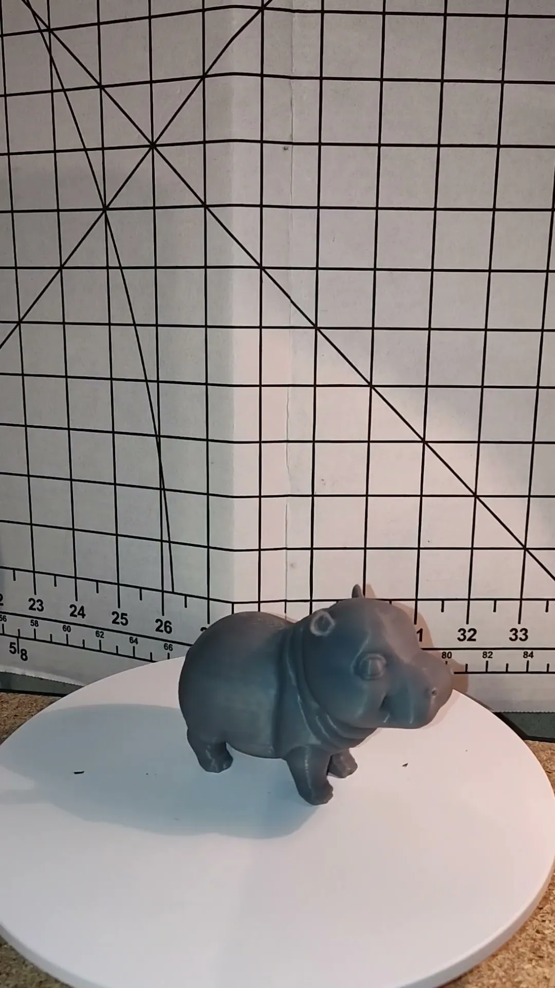 Freebie - Moo Deng Fanart - Biting and Standing poses - Cute baby hippo figurines