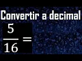 How to convert to a decimal transforming fractions to decimals from fraction to decimal h