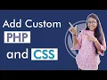 Add Custom PHP and CSS To Your WordPress Website using Code Snippets Plugin
