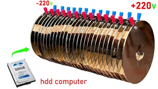 Download I turn HDD computer into a 220 electric battery high performance MP3