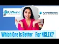 Archer Review Vs Uworld Which one is better for NCLEX
