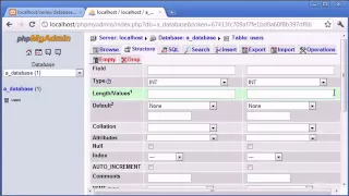 112 PhpMyAdmin Part 3