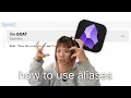how to use aliases for your notes Obsidian