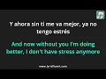 Arcángel - ALV Lyrics English Translation - ft Grupo Frontera - Spanish and English Dual Lyrics