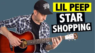 Download Lil Peep - Star Shopping // Easy Guitar Tutorial + TABS MP3