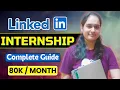 LinkedIn Internship 2024 All Eligible Complete Step by Step Guide LinkedIn linkedinlearning