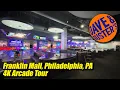 Dave Buster s Franklin Mall Philadelphia PA 4K arcade walkthrough tour December 2024