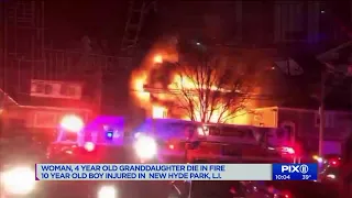 Grandma 4-year-old granddaughter die after fire blazed New Hyde Park home