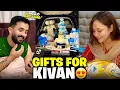 Download Lagu First Video Call with Kivan🥺Beautiful Gifts from Talha for Choty Butt sab❤️