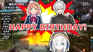 Download [Nijisanji/Eng sub]Kuzuha and Himawari's surprise visit to Ars birthday MP3