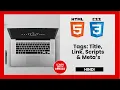 HTML Tags Title Link Script Meta Explained Hindi - HTML Tutorial for Beginners