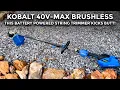 Kobalt 40v Max Brushless String Trimmer Review - Battery Powered Weedeater