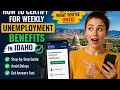 How to certify for weekly unemployment benefits in Idaho