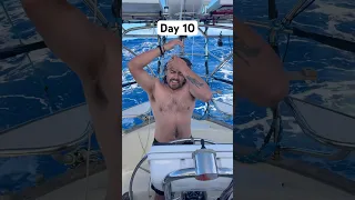 Day 10 sailing around the world without stopping.
