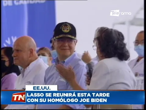 Lasso se reunirá esta tarde con su homólogo Joe Biden