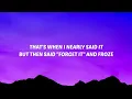 Henry Moodie - drunk text (Lyrics)