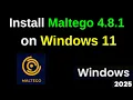 Unlock Hidden Insights Install Maltego Graph 4 8 on Windows in 8 Minutes 2025