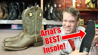 Circuit Pro Ariat Cowboy Boots Review THESE INSOLES ARE AMAZING