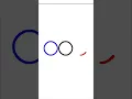 Olympic Logo using python turtle