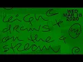 leigh mcG draws on the stream 20 MIDNIGHT