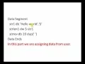 8086 Assembly Language code analysis String reverse