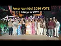 American Idol 2026 VOTE Major Changes in Season 24 Text Online Social Media Voting