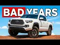 Toyota Tacoma Years To Avoid Best and Worst Years