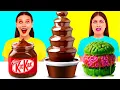 Download Lagu 초콜릿 분수 퐁듀 챌린지 | 스마트 가제트vs생명 해킹 Happy Funny
