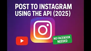 EASILY Post to Instagram with Instagram API in 2026 NO Facebook Needed Walkthrough Tutorial