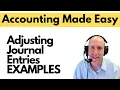 FA14 - Adjusting Journal Entries EXAMPLES