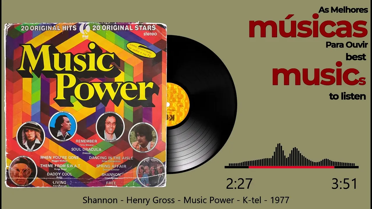 Shannon - Henry Gross- Music Power - K-tel - 1977