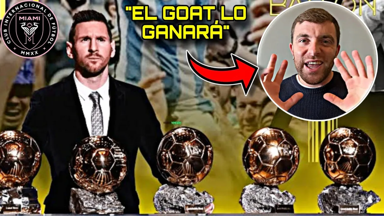 ¡CONFIRMADO! ???? MESSI GANARÁ el BALÓN DE ORO 2023 ???? FABRIZIO ROMANO lo afirma y empiezan los lloros ????