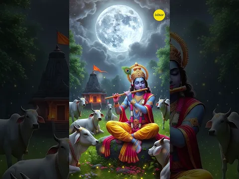 Thoda ruk jao… Kanha ko mehsoos karo. 🦚✨
