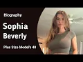 Sofia Bevarly American model Instagram star Biography Wiki Age Lifestyle Net Worth Curvy plus
