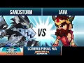 Sandstorm vs Java - Losers Final