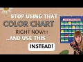 COLOR CHARTS ARE THE WORST -
