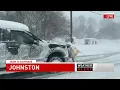 NBC 10 reporter feels marooned trying to drive to work in blizzard