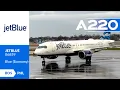 JetBlue A220 Economy Boston BOS to Philadelphia PHL Flight Report